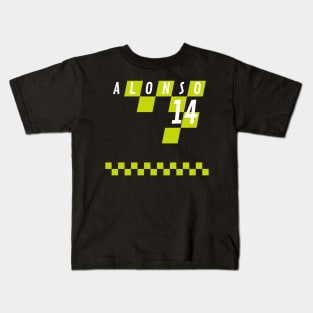 Fernando AlonsoAston Martin F1 2023 Kids T-Shirt